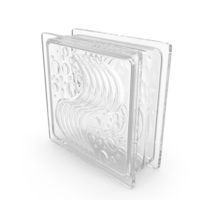 Square Glass Block Ocean View PNG & PSD Images