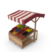 Fruit Market Stall PNG & PSD Images