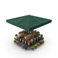 Flower Market Stall PNG & PSD Images