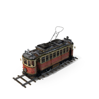 Old Tram PNG & PSD Images