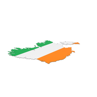 Ireland Map PNG & PSD Images