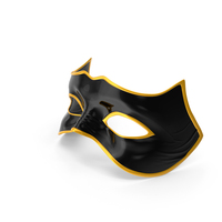 Black Superhero Mask PNG & PSD Images