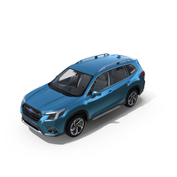 Subaru Forester 2022 Blue PNG & PSD Images