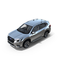 Subaru Forester 2022 White PNG & PSD Images