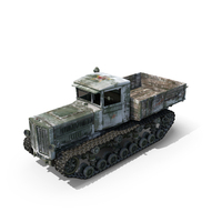 Soviet Heavy Tractor PNG & PSD Images