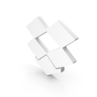 DropBox Icon White PNG & PSD Images