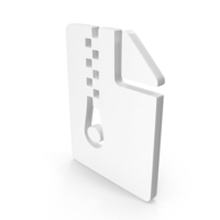 File Archive Icon White PNG & PSD Images