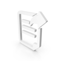 Share Document Icon White PNG & PSD Images