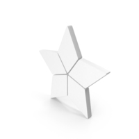 Star Icon White PNG & PSD Images
