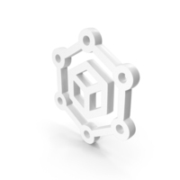 Supply Chain Icon White PNG & PSD Images
