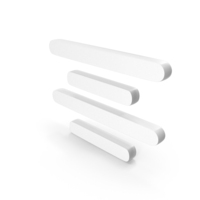 Text Align Center Icon White PNG & PSD Images