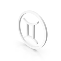 Gemini Icon White PNG & PSD Images