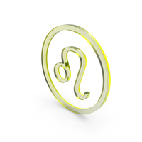 Leo Glass Icon PNG & PSD Images