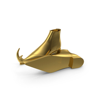 Witch Boots Gold PNG & PSD Images