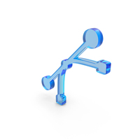 Bezier Curve Icon Glass PNG & PSD Images