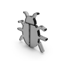 Bug Icon Glass PNG & PSD Images