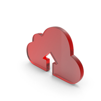 Cloud Upload Icon Glass PNG & PSD Images