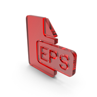Eps Files Document Icon Glass PNG & PSD Images