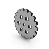 Gear Symbol Glass PNG & PSD Images