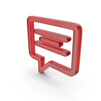 Message Chat Customer Icon Glass PNG & PSD Images