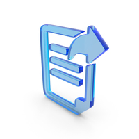 Share Document Icon Glass PNG & PSD Images