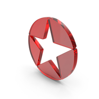 Star Icon Glass PNG & PSD Images