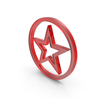 Star Icon Glass PNG & PSD Images