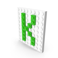 Building Toy Brick letter K PNG & PSD Images