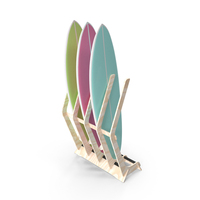 Clean Surfboard Holder PNG & PSD Images