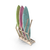 Dirty Surfboard Holder PNG & PSD Images