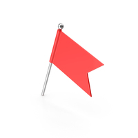 Red Tilted Flag PNG & PSD Images