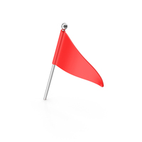 Red Tilted Flag PNG & PSD Images