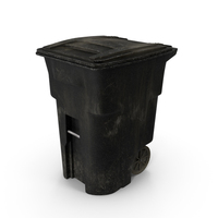 Garbage Can Black Dirty PNG & PSD Images