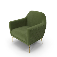 Green Armchair PNG & PSD Images