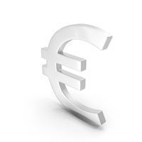 Euro (Silver) PNG & PSD Images