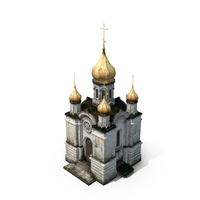 Abandoned Orthodox Church PNG & PSD Images