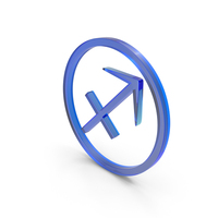 Sagittarius Glass Icon PNG & PSD Images
