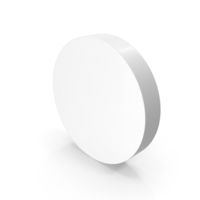 Full Moon Icon White PNG & PSD Images