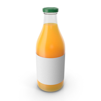 Orange Juice Bottle PNG & PSD Images