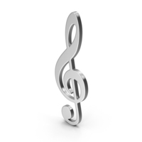 Metal Music Note Symbol PNG & PSD Images