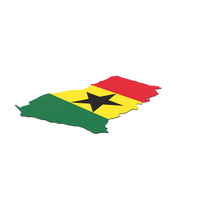 Ghana Map PNG & PSD Images