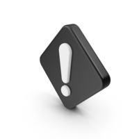 Warning Exclamation Mark Diamond Sign PNG & PSD Images