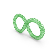 Glass Infinity Shape PNG & PSD Images