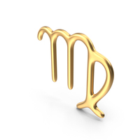 Virgo Gold PNG & PSD Images