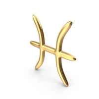 Gold Fish Sign PNG & PSD Images