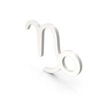 Porcelain Capricorn Sign PNG & PSD Images