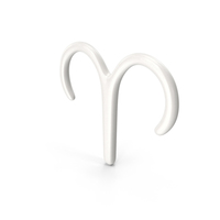 White Aries Sign PNG & PSD Images