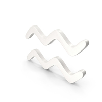 White Aquarius Sign PNG & PSD Images