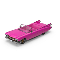 Pink Convertible PNG & PSD Images