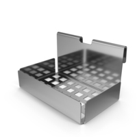 Hanging Bathroom Storage Box Stainless Steel PNG & PSD Images